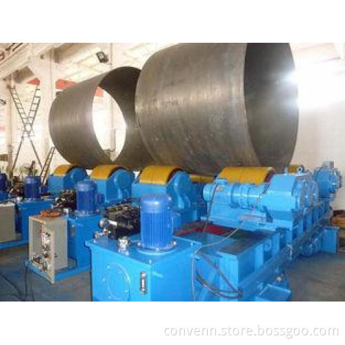 Vertical Adjustable Welding Tank Rotator For Tank , Custom